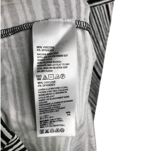 Tommy Bahama Maxi Dress Womens Size XXS Black White Sleeveless V-Neck - Picture 5 of 8